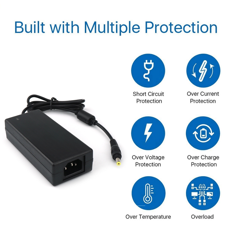 GK AC Input 100 ~ 240V 50~60Hz 10v 12v 24v adapter CE  SAA approved ac / dc power adapter 12v6a(图3)