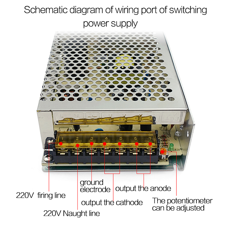 SMPS-360-A030 Economical and Efficiency Switching Power Supply 12V 30A constant voltage 36W with CE (图3)